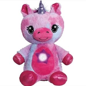 Ontel Star Belly Dream Lites Stuffed Animal night light Magical Unicorn Pink